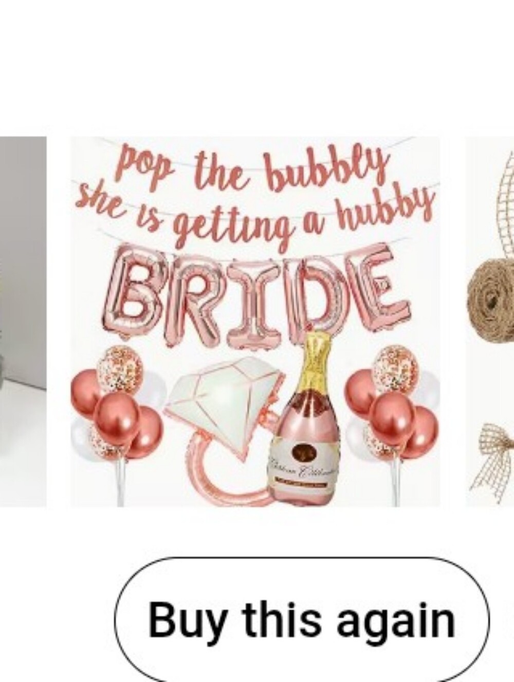 🕊️Wedding Collection🕊️ Rose Gold Bridal Shower Party Supplies